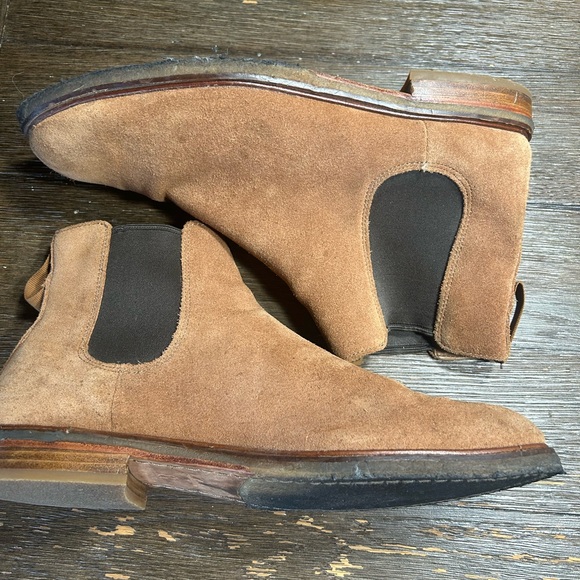 Men's Clark’s Tan Chelsea Boots size 13 - Picture 8 of 11